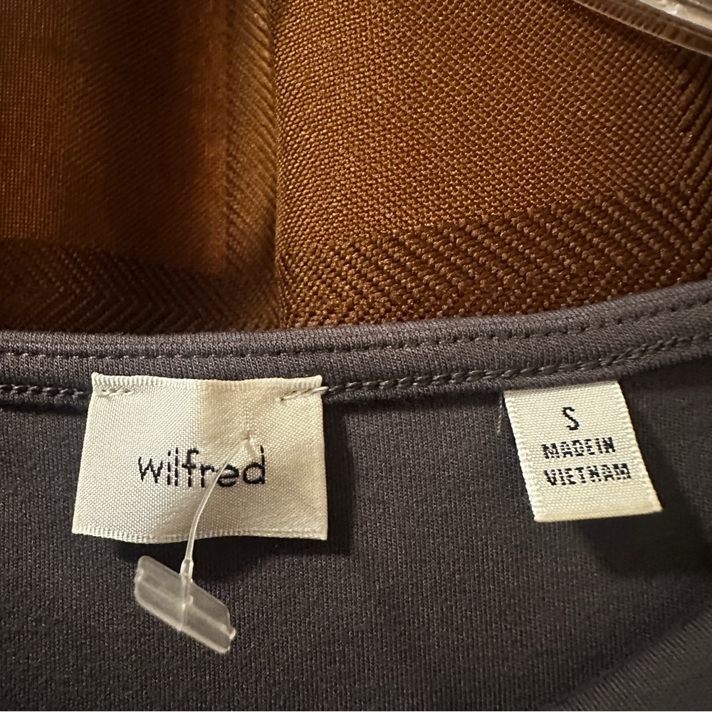 Wilfred Free Grey Knit Sleeveless Dress Aritzia Small excellent! - Picture 3 of 6